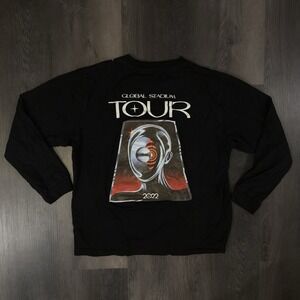 The Weeknd After Hours Till Dawn Tour Black Long Sleeve Shirt Size XL Merch